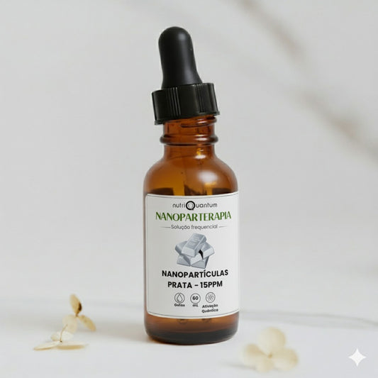 Nanoparticulas de Prata - 15ppm - 60mL